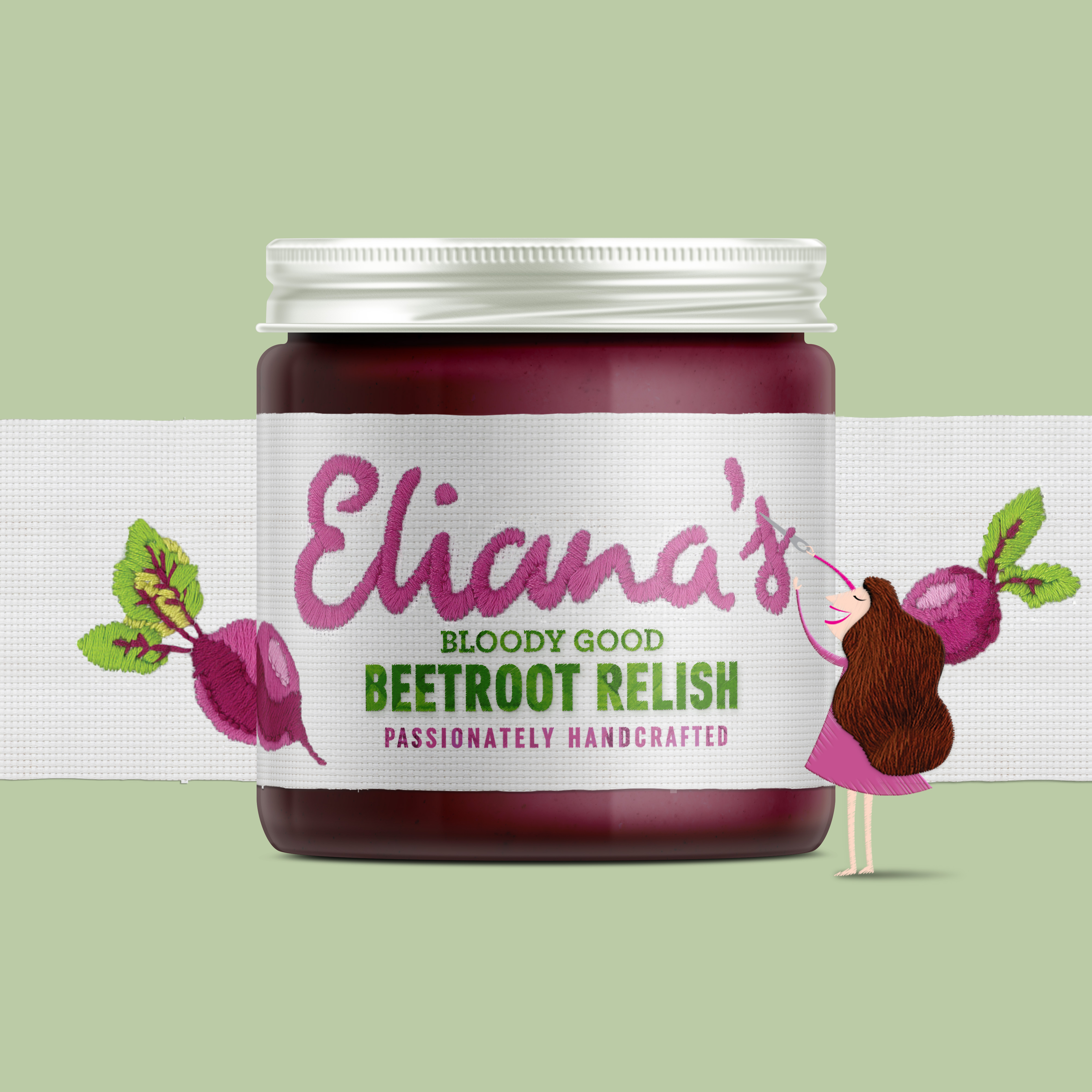 Beetroot Relish Elianas_packaging-design-branding-relish