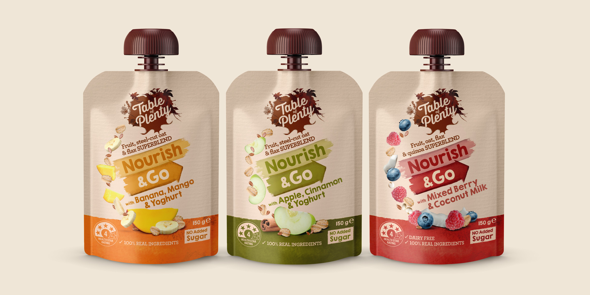 Nourish & Go Table-of-Plenty_packaging-rebrand-redesign-range