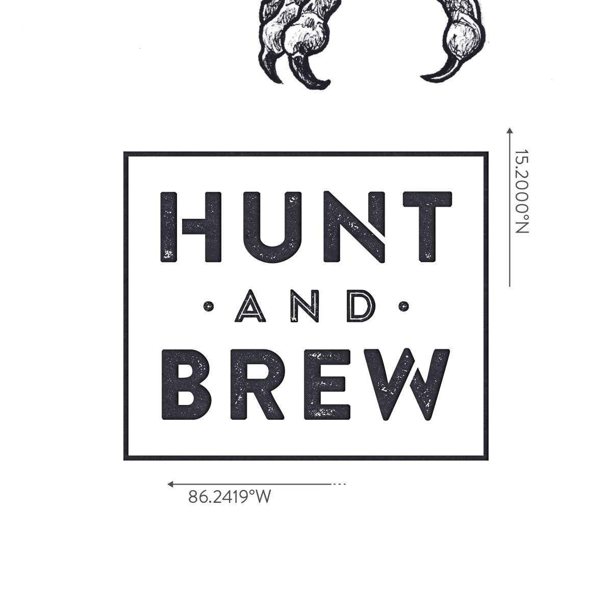 Hunt-&-Brew_packaging-branding-logo-design