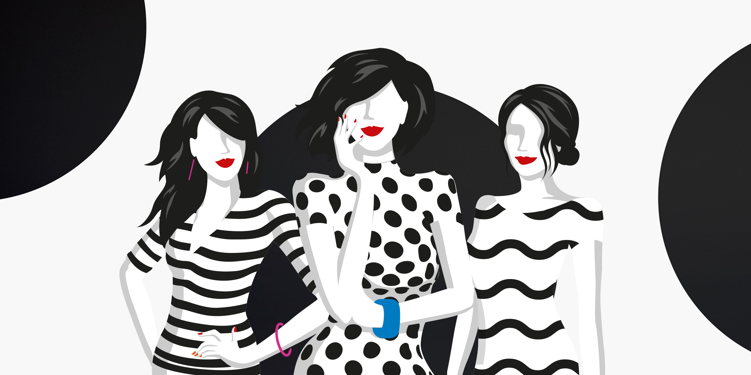 ladies-design-illustration-red-lips-patterns